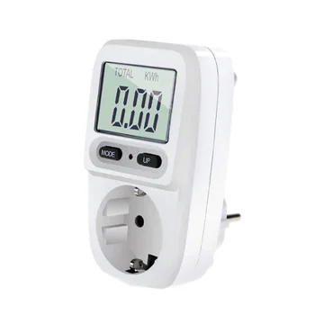 1/2pcs EU Plug Obračun Meter Digitalni Prikaz Napetosti Wattmeter Moči Meter Obračun Vtičnice Visoke ločljivosti Inteligentni Biller