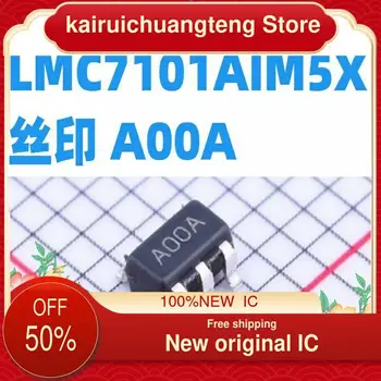 10-200PCS LMC7101AIM5 LMC7101AIM5X Zaslon natisnjen AOOA SOT23-5 operacijski Ojačevalnik čipu IC, nove original na strani