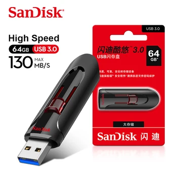 100% Prvotne 256GB USB3.0 Pero Pogoni SanDisk 128GB ključek USB za Visoke Hitrosti 64GB Pomnilnika memory Stick 16GB 32GB U Diski CZ600