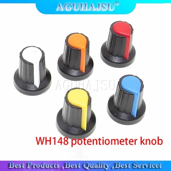 1000PCS WH148 potenciometer gumb skp Rumeno Oranžna, Modra Bela Rdeča 15X17mm AG2 gumb