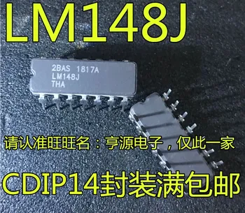 10pcs izvirno novo LM148 LM148J DIP14 Keramični IC Low Power operacijski Ojačevalnik