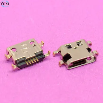 10pcs Mikro USB Priključek B 5pin tip Priključek Za Huawei G7 Lenovo A708T S890 Alcatel 7040N 5 pin Polnilnik Dock Polnjenje Vrata Vtičnico