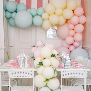 10pcs/veliko Candy Barve Balon Macarons Zraka Bals Baby Tuš Poročno Dekoracijo Latex Balon Happy Birthday Primeru Stranka Dobave