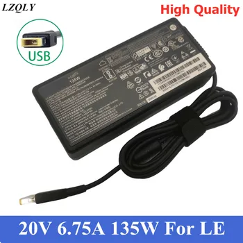 135W USB C 20V 6.75 Prenosnik AC Polnilec za Lenovo IdeaPad Y50 ADL135NDC3A 36200605 45N0361 45N0501 Y50-70-40 T440P T540p