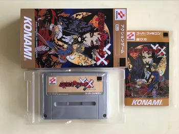 16-bitno Igre ** Akumajo Dracula XX ( Japonska NTSC-J Različico!! Polje+Priročnik+Vložek!! )