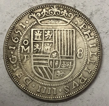 1651 Mehika Silver Plated En Dolar Identične Kopije Visoke Kakovosti