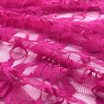 1meter Til Mikro-elastične Čipke Tkanine za Šivanje Obleko Rose Vezenje Očesa Tkanine Needlework Poroko Fazi Krpo