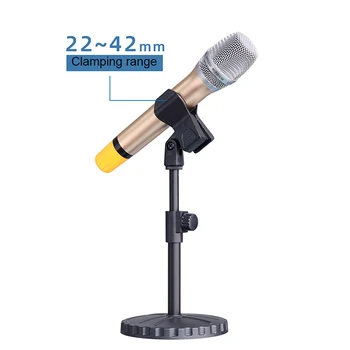 1Pc Univerzalni Mikrofon Posnetek Za Shure Mikrofon Držalo Ročni Mikrofon Brezžični/Žični Mikrofon Stojala za Opremo Črna