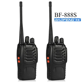 1pcs ali 2pcs Baofeng Original walkie talkie 888s UHF 400-470MHz Kanal Prenosni dvosmerni radijski bf-888s 16 Komunikacijskih Kanalov