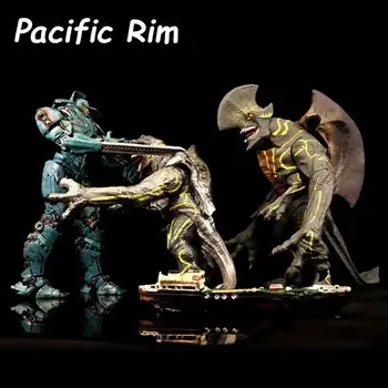 20 cm Pacific Rim: Vstaja Raijin Šef Pošast Knifehead Trespasser Platišča Pvc Dejanje Slika Zbirateljske Model Igrača za Otroke Darila