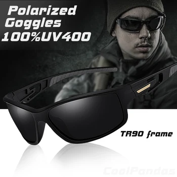 2019 Top blagovne Znamke Taktično TR90 Polarizirana sončna Očala Moških Luksuzni Vojske Očala Športne Letnik Vožnjo sončna Očala Moški Shadow UV400