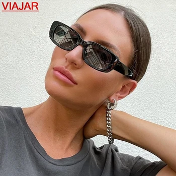 2022 Moda Vintage sončna Očala Ženske, Moške blagovne Znamke Oblikovalec Retro Sunglass Žensk Pravokotnik sončna Očala Ženski UV400 Očala