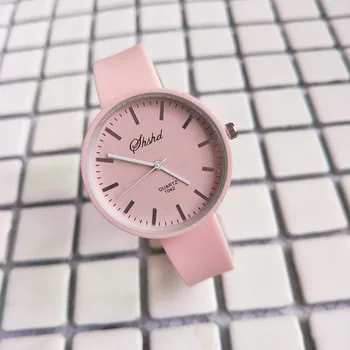 2022 Moda Za Ženske, Sladkarije Barvni Kremen Zapestje Gledati Lady Silikonski Trak Enostavno Jelly Slog Watch Relojes Par Mujer