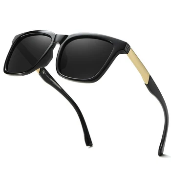 2022 Vintage sončna Očala Moških Kvadratnih sončna Očala Znane blagovne Znamke Sun glases Polarizirana sončna Očala Unisex Oculos Feminino Ženske
