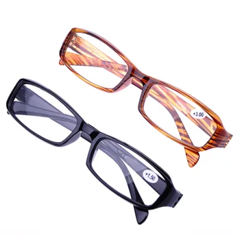 2pcs Branje Nove Presbyopic Očala Za Moške in Ženske Visoke Kakovosti Okvir +100 Do +400 Dioptrije Jasno Obravnavi Očala