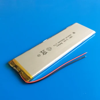 3,7 V: 4000 mah Litij-Polimer Baterija za Polnjenje Lipo Za GPS DVD PAD Moč Banke, E-knjige, Kamere, Tablični RAČUNALNIK Prenosni računalnik