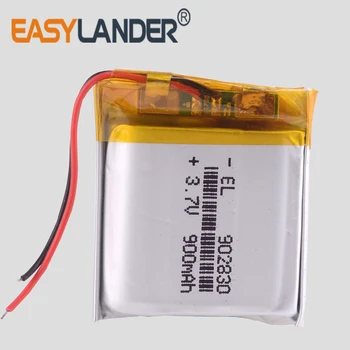 3,7 V litij-polimer baterija 902830 majhne igrače snemalnik zvoka splošno GPS, MP3 Player, avto dvr navigacija 902831 900mah navigator