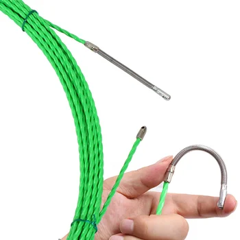 3 Pramenaste Žice POM Fiber Optic Cable Puller 5/10/15/20/25/30 m Ribe Trak Kablu Žice Puller Vodi Naprave, Gradnje Ročno Orodje