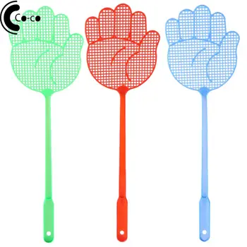 4 Barve Letenje Swatter Premagati Dolg Ročaj, Plastična Insektov, Muh, Pat Slap Orodje Dom Anti-komar Ustreli Letenje zatiranje Škodljivcev Letenje Swatters