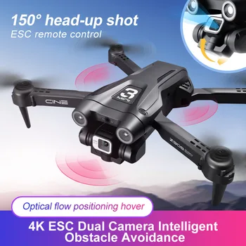 4K Fotoaparat Brnenje širokokotni Ultra-Visoko Ločljivostjo 1080P Zračne Fotografije Zložljive Quadrotor Mini brezpilotna letala, s Kamero Hd 4K