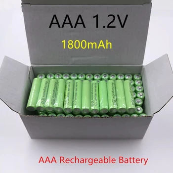 4~20 KOS 100% Prvotne AAA 1800 mAh 1,2 V Kakovosti polnilne baterije AAA 1800 mAh Ni-MH polnilna 1,2 V 3A baterije