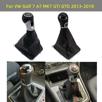 5/6 stopenjski Ročni Prestavna Ročica Ročica Menjalnika Rokomet Gaiter Boot Kritje velja Za VW Volkswagen Golf 7 A7 MK7 GTD GTI obdobje 2013-2018