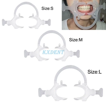 5 kos C-Tip Usta Odpirač Zobni Lice Ustnice Retractor Usta Odpirač C-oblike Ročaj Usta Ekspanderji Zobozdravstvo Lab Orodja