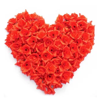 50Pcs 6 cm Umetne Rože Svilene Rose Cvet Glavo Poročno Dekoracijo Doma Romantično Valentinovo Oprema DIY Ponaredek Cvetje