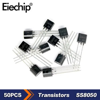 50pcs/veliko SS8050 NPN Tranzistorje največ 40v 1.5 to-92 Novo izvirno Tranzistor