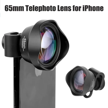 65mm Telefoto Objektiv za Iphone 14 Pro Max Super Macro Telefon Objektiv Kamere za iPhone 13 12 11 pro max Samsung s10 plus Huawei, Sony