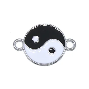 6pcs nekaj nakit osebno yin in yang žensko zapestnico ročno izdelan obesek dvojno visečo dodatki