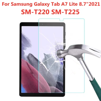 9H Kaljeno Steklo Za Samsung Galaxy Tab A7 Lite 8.7 Palčni Zaslon Patron 2021 SM-T220 T225 Anti Scratch Tablet Zaščitno folijo