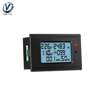AC Digitalni Voltmeter Ampermeter Moči Meter 100A/22000W 20A/4400W 10A/2200W 5A/1100W High-definition Prikaz Napetosti Ampermeter
