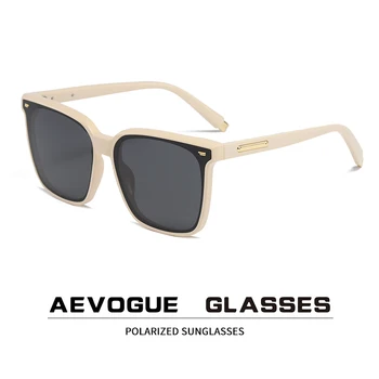 AEVOGUE Nova sončna Očala, Ženske Modni Očala Kvadratnih Prostem Polarizirana sončna Očala Moških TR90 UV400 Nočno Vizijo Očala AE1145