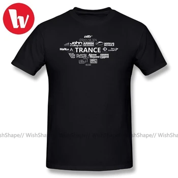 Armin Van Buuren T Shirt TRANCE Dj-Armin Marlo Stanje Transa T-Shirt Moški Zabavna Majica Bombaž T Srajce Basic Majica s kratkimi rokavi Moški Grafika
