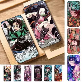 Bandai Japonske Anime Demon Slayer Kamado Tanjirou Nezuko Primeru Telefon za Huawei Y 6 9 7 5 8 prime 2019 2018 uživajte 7 plus