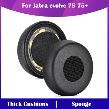 Blazinice za ušesa Slušalke Earpads Za Jabra razvijajo 75 75+ Slušalke Debele Blazine Slušalke Earpads Beljakovin Usnje Rokavi Blazinice za Ušesa