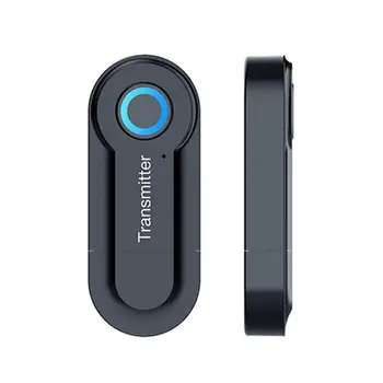 Bluetooth 5.0 Oddajnik Sprejemnik 2 V 1 Audio Brezžični Adapter APTX Nizke zakasnitve Za Avto, TV, PC Zvočnik, izhod za Slušalke 3.5 MM, Aux Priključek