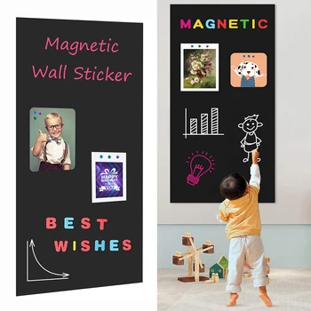 Chalknetic Magnetno Tablo Obrnite Papir za Stensko samolepilno Kreda Odbor Ozadje Učenje Odbor za Homeschool Otroci