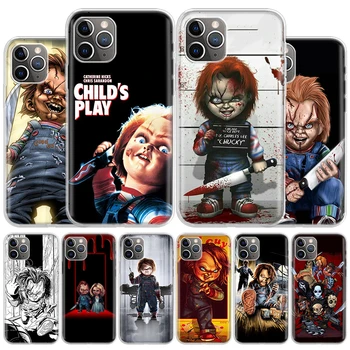 Cult of Chucky otroška Igra mobilnega Telefona Primeru Za Apple iPhone 11 12 13 14 Pro 7 XR X XS Max 6 6S 8 Plus + Mini 5 SE Print Mehko
