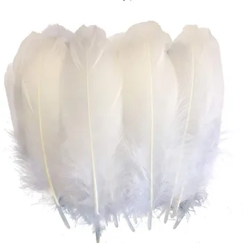 debelo Belo gosje pero 20-100pcs13-18 CM DIY perje za obrt in perje za nakit, izdelava poročno dekoracijo plumas