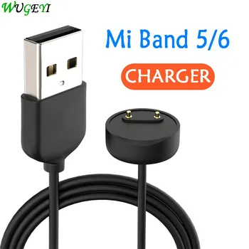 Demontaža-Free Mi Band 6 Polnilnik Mi Pasu 5 NFC Različico USB Kabel za Polnjenje Hitro Polnjenje Dodatki