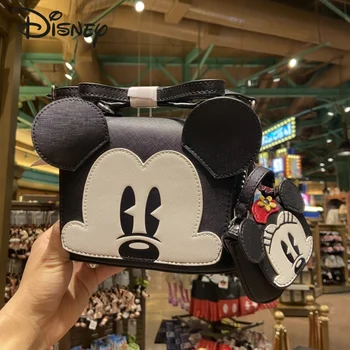 Disney Novo Izvirno Minnie Mouse Moda za Ženske Ramenski Messenger Bag Priložnostne Risanke Slike, Lepe Ženske Eno Ramo Torba