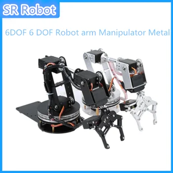 DIY 6DOF 6 DOF Robot roko Manipulatorja Kovinske Zlitine Mehansko Roko Objemka Nevihte Kit MG996R DS3115 za Arduino Robotsko Izobraževanje