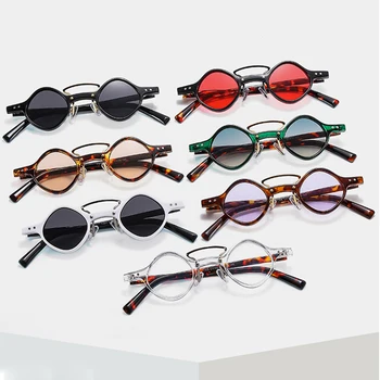 Doisyer Najbolje prodajanih punk osebno majhnih sličic retro sončna očala za moške, ženske uv400 odtenkih, po meri