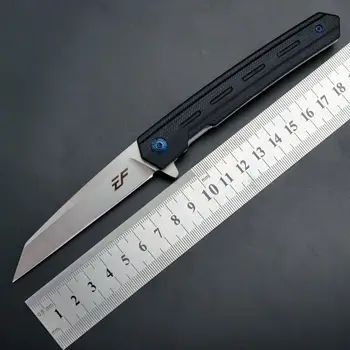 Eafengrow EF946 Folding Nož D2 Rezilo G10 Ročaj Non-slip Slim Preživetje Kampiranje, Lov Taktično Žepni Nož EOS Prostem Orodje