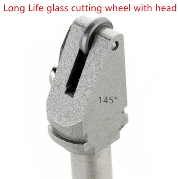 Glass cutter cnc orodja Volframov karbid rezanje platišča Zamenjava Glavo držalo za Float Steklo keramični ogledalo stroj za Rezanje