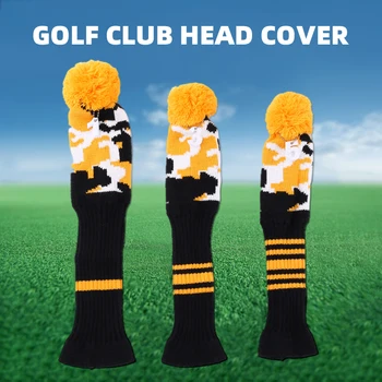 Golf klub kritje Žogo glavo zaščitni pokrov Št. 1.3.5 Informacije leseni pokrov Prikrivanje pleteno rokavi