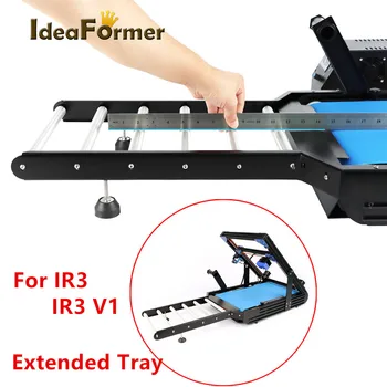 Ideaformer IR3 & IR3 V1 Podaljšano Ploščo Pladenj 3D Tiskalnik Deli Tiskanje Modeli Podpirajo Nosilec Nosilec Navzgor, Navzdol Prilagodite Vse Kovine