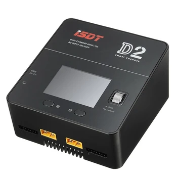 ISDT D2 Markⅱ NAPAJALNIK 200W 12A 2-6S Dual Channel Baterije Bilance Polnilec Za Lilon LiPo LiHV Pb NiMH Gaoneng Tattu Baterije RC Modeli